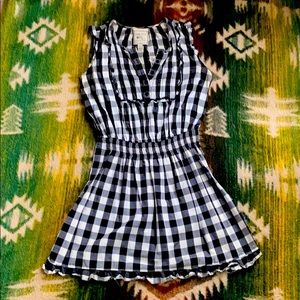 Flirty plaid dress